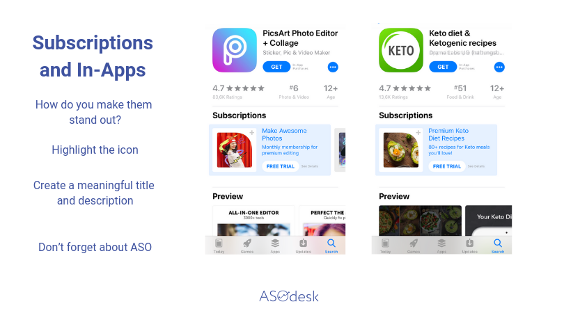 Subscriptions in the App Store