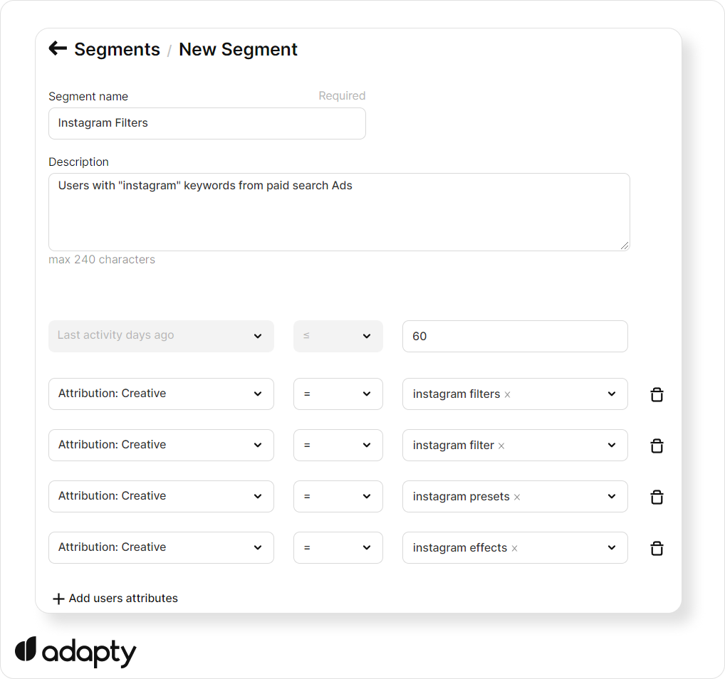 You can create a personalized paywalls in Adapty which depends on the keywords, based on which a user installed the app