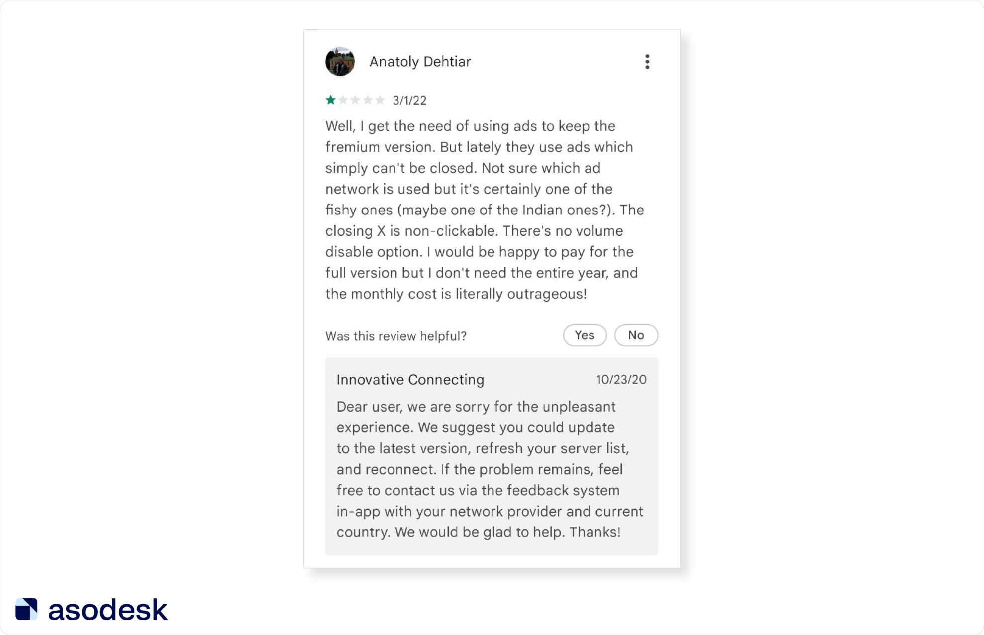 How to respond to negative reviews on Google Play and App Store: 5 ways ...