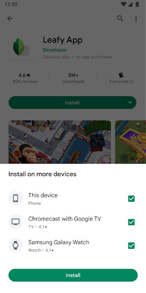 With new Google Play feature you can remotely install your app on more devices