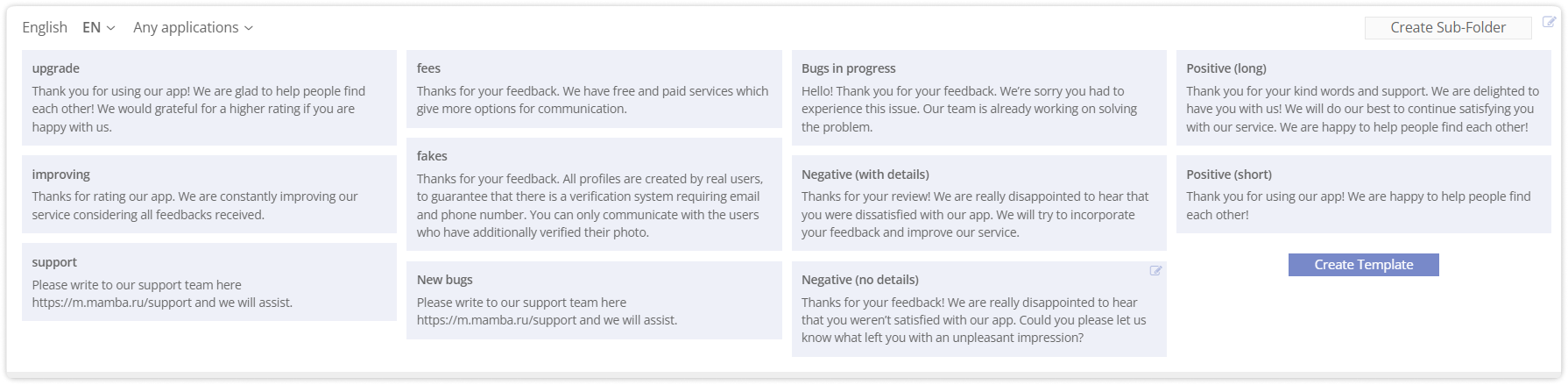 ASO Comparative Report allows DEVGAME to track the growth of their positions for queries in the App Store and Google Play